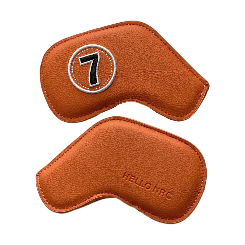 Golf Club Head Cover for Iron Head 9pcs/set  the Numbers are Embroidered in 3D