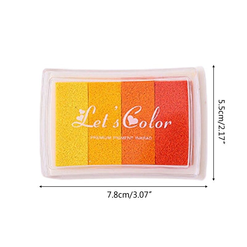 Прокладки для рукоделия 4 цвета в 1, прокладка для штампов «сделай сам», для разметки карточек, для рисования на ткани