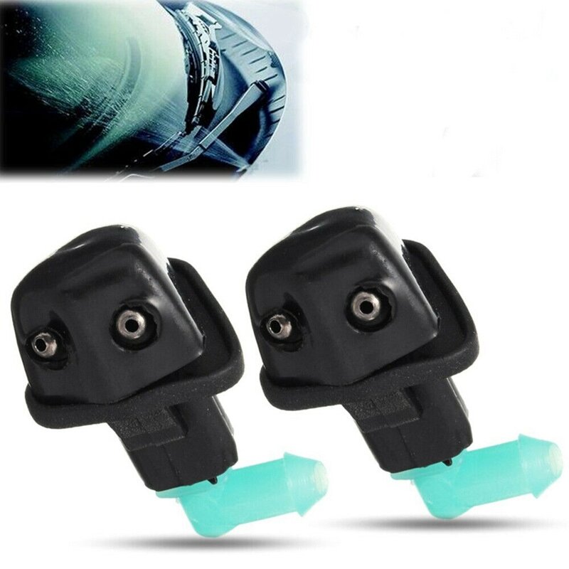 1Pair For Honda For Accord 1998 1999 2000 2001 2002 Windshield Washer Wiper Nozzle Sprayer 76810-S84-C02