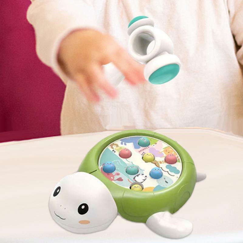Cute Whack A Ball Brinquedos Sensoriais para Crianças, Brinquedos de Aprendizagem STEM, Desktop Educacional Portátil, Meninos e Meninas