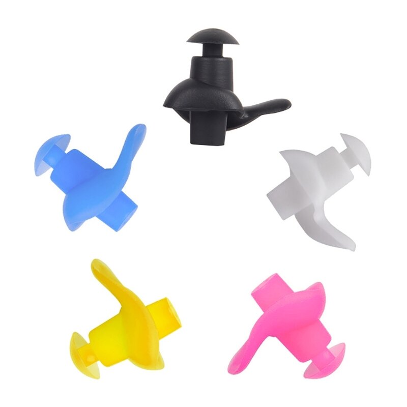 1 Pair Earplugs for Sleeping Noise Cancelling Reusable Silicone Ear Plugs Surfing Earplugs Suitable for Swimming Travel