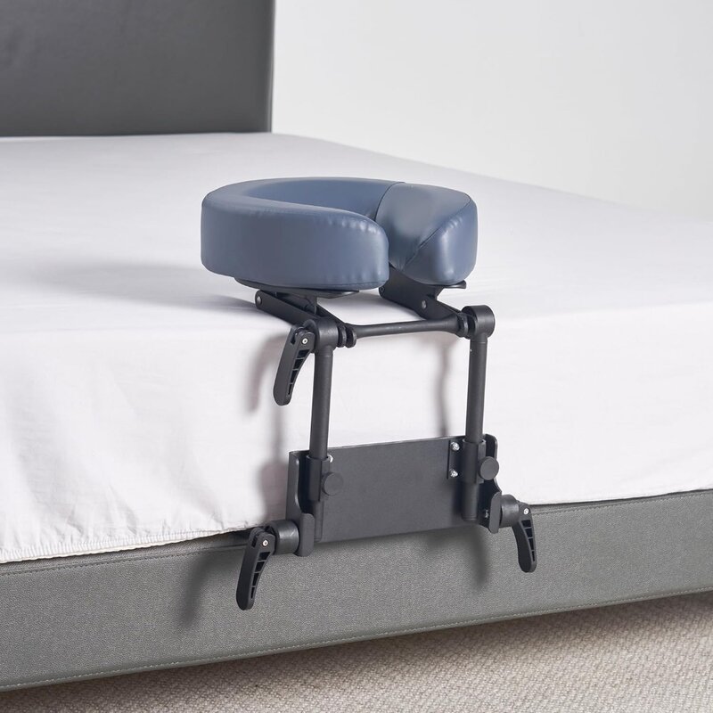 Массажный комплект для дома, регулируемый подголовник и подушка для лица, семейное массажное оборудование, черный цвет