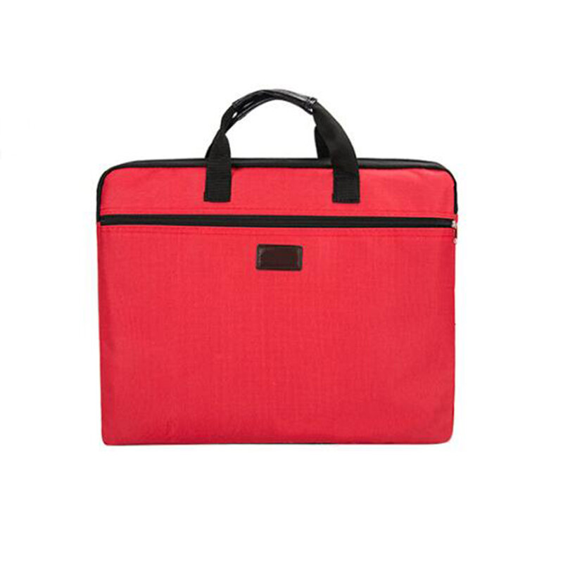 Портативная холщовая офисная сумка А4 для мужчин и женщин, многослойная Сумка для документов, портфель для документов, сумка для встреч
