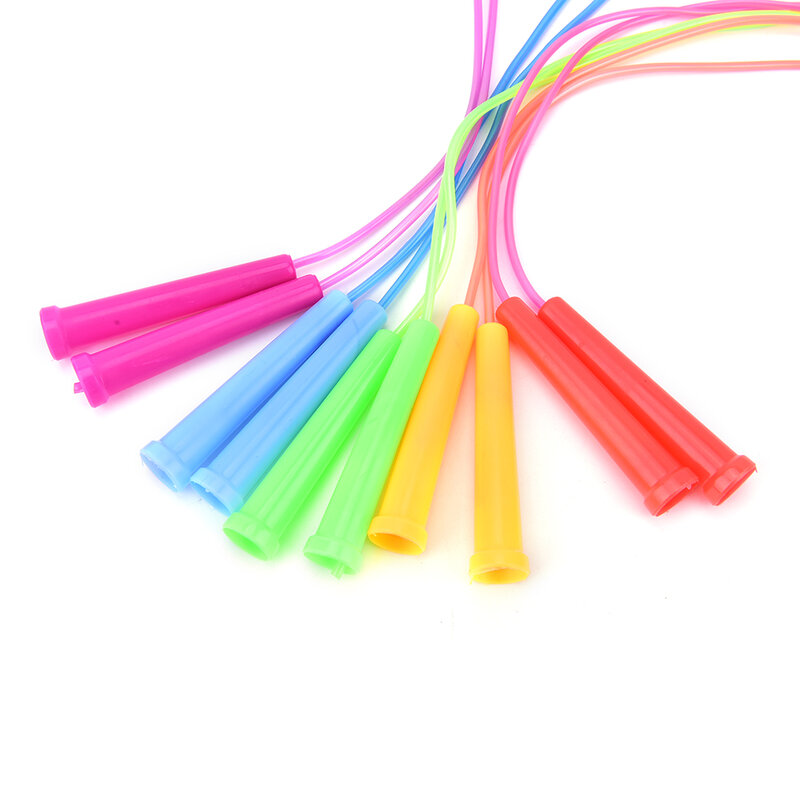 1 PCS 2.4m Colorful Speed Wire Skipping Adjustable Jump Rope Fitness Sport Exercise Cross Gym Equipment for Home