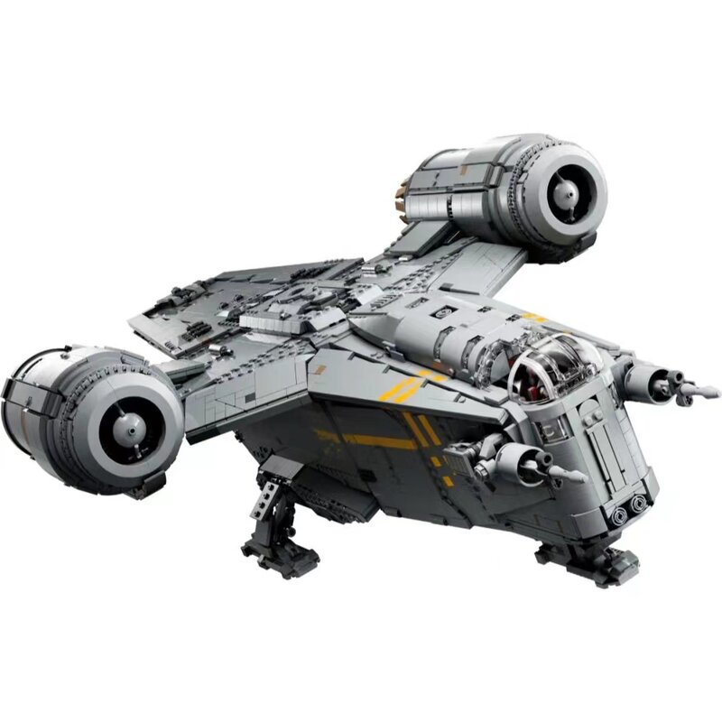 New In Stock The Razor Crest Assembly Building Block Model Set Compatible 75331 6187Pcs Creativity Spaceship Brick Toys for Kid