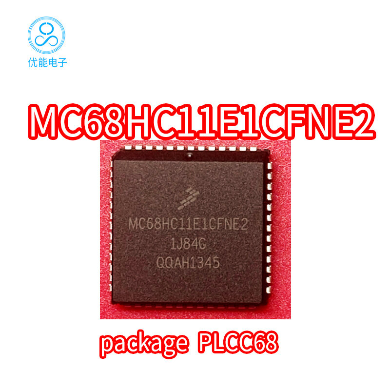 MC68HC11E1CFN3 MC68HC11E1CFNE2 حزمة PLCC68 MC68HC11E1CFNE