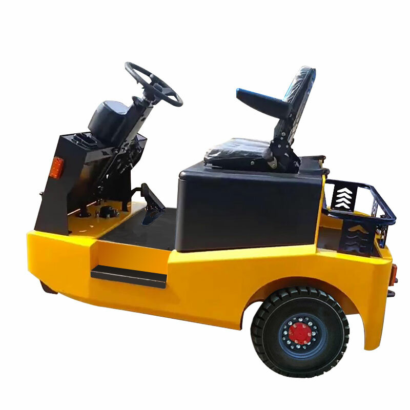 Tracteur de remorquage électrique, intérieur et extérieur, capacité de charge rapide, conduite AC, nouveau type de siège
