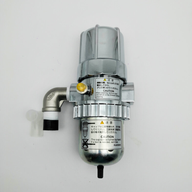 AD-5 keandalan tinggi sistem drainase paksa pneumatik pengeringan otomatis untuk kompresor udara