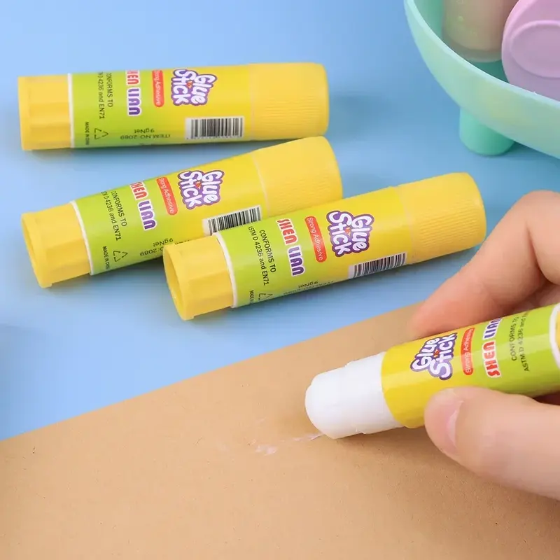High Viscosity Solid Glue Children Handmade Glue Sticks Stationery Supplies 9g Solid Glue Rods School Office Tapes Adhesives