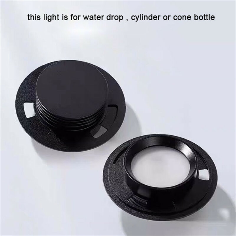 Lampe LED circulaire en forme de bouteille, luminaire aéré et écologique, idéal pour une herbe aquatique, D10 cm, D12 cm, D15 cm, D20 cm
