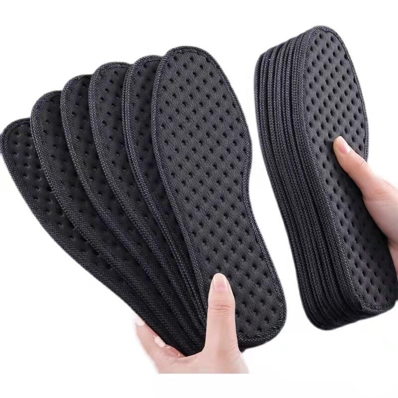 1 Pair Plant Insoles For Shoes Bamboo Charcoal Antibacterial Deodorant Running Sports Insole Feet Shock Absorbing Shoe Sole