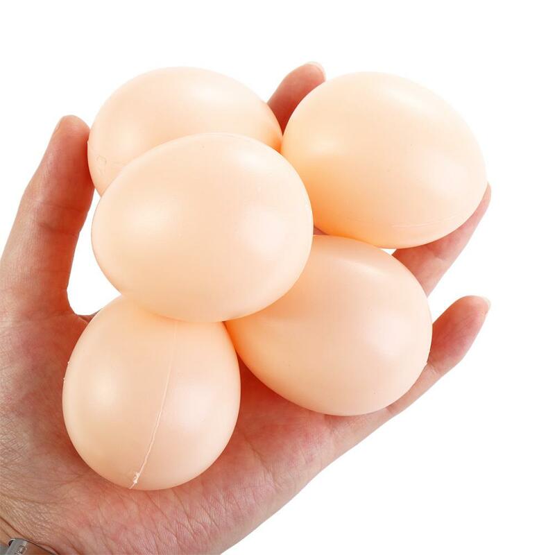 Jajeczne kurze drób wylęgają się na imprezę hodowlaną ręcznie malowany obrazek fałszywe kurze jaja wielkanocne sztuczne jaja zabawka edukacyjna