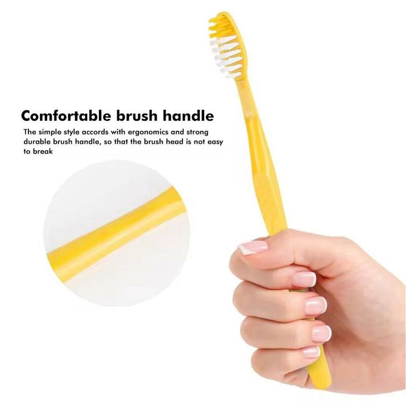 1/10pcs Disposable Toothbrush Kit Hotel Toothbrush Suit Travel Portable Teeth Cleaning Brush Independently Packaged Oral Care