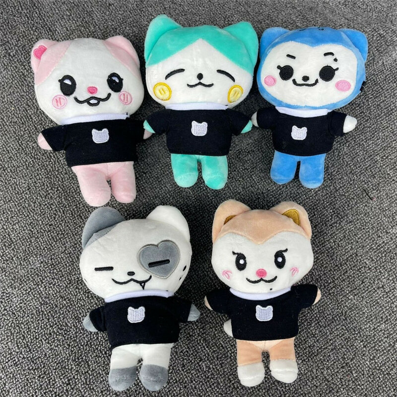 Kpop Chaveiros de pelúcia de animais, bonecas de pelúcia, Idol Doll, Yeji, Lia, Ryujin, Chaeryeong, Acessórios Yuna, 1PC