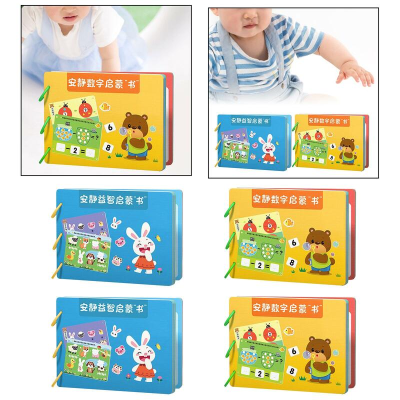 Sticker Book Cognitive Learning Toy Spatial Logical Thinking Montessori Toy