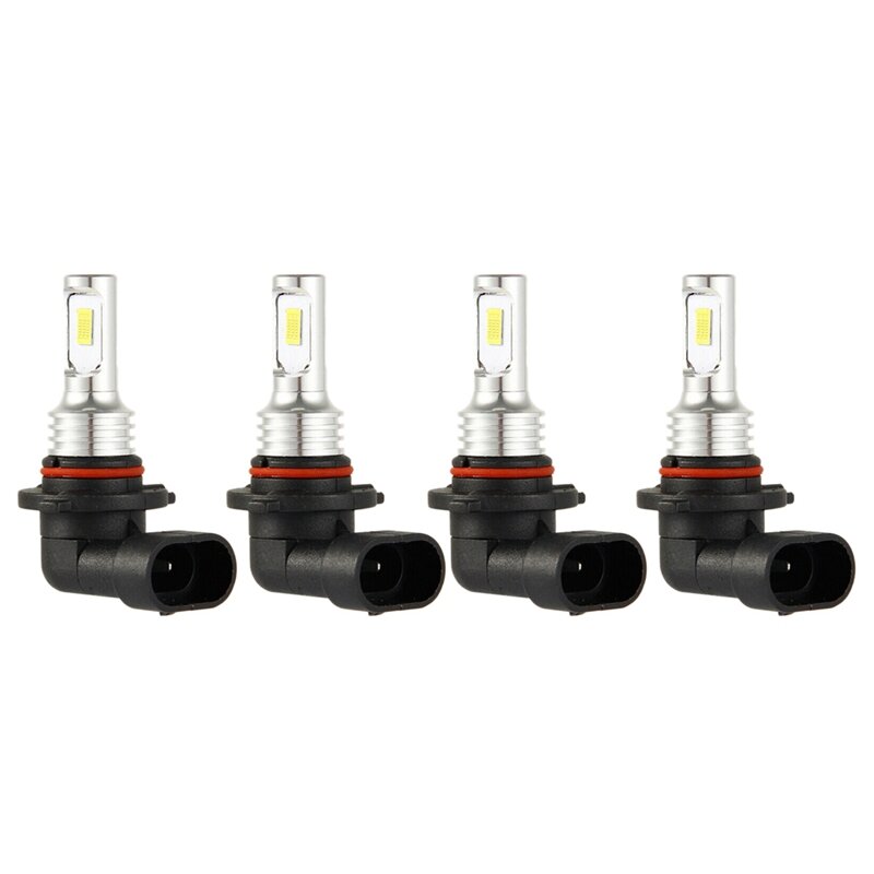 Kit lampadine per fari a LED 4X 9005 HB3 High-Beam 35W 4000LM 6000K bianco ad alta potenza