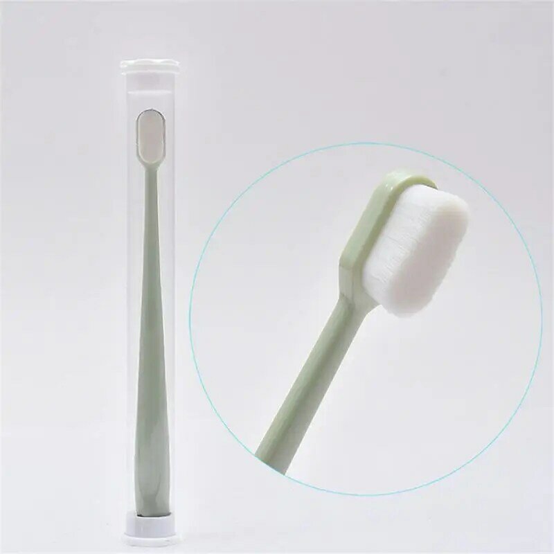 Escova de Dentes de Limpeza Profunda para Dentes Escova de Dentes Doméstica Ultrafina Macia Higiene Oral Dez Mil Cerdas Nano Cerdas