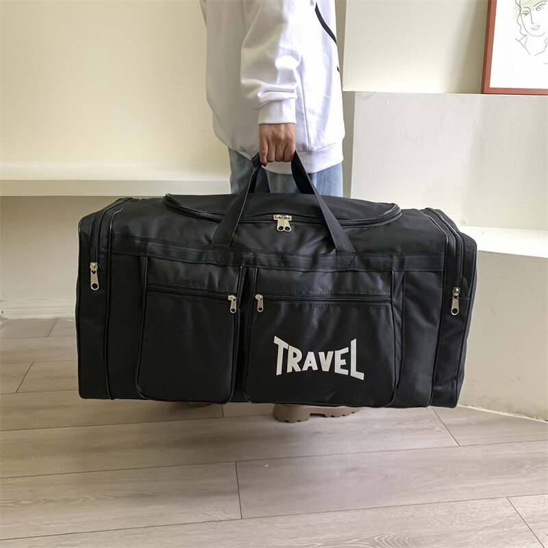 Travel Bag Foldable Large Capacity Waterproof Business Sports Handbag Wear-Resistant Portable Multifunction Duffel Bags Y36A