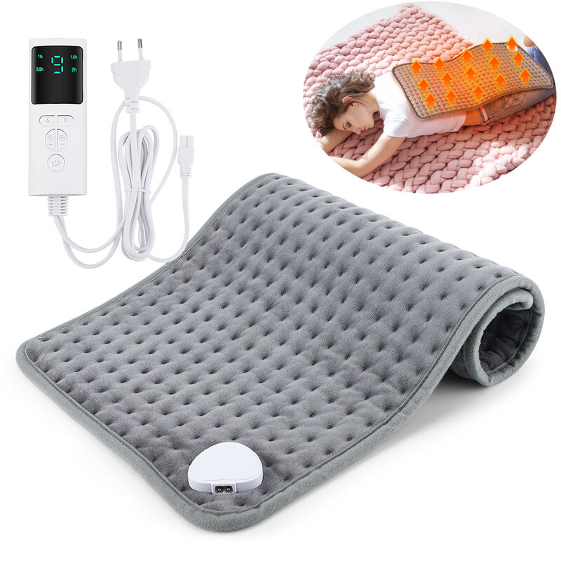 Upgrade Electric Heating Blanket Foot Hand Abdomen Winter Warmer Washable Thermal Blankets Heated Pad Mat For Bed Sofa 58x29CM