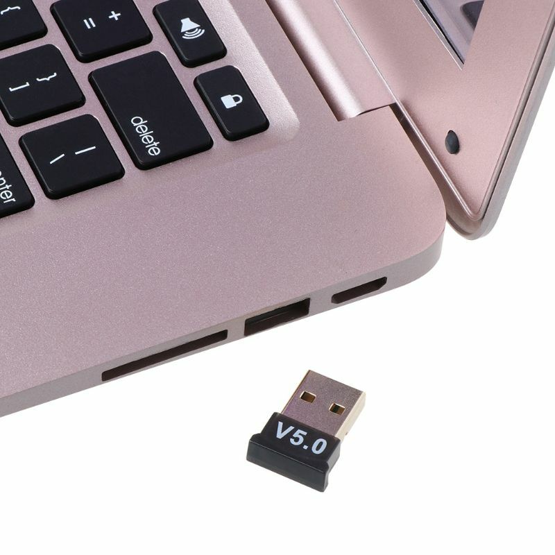 Мини-Bluetooth-совместимый USB-адаптер 5,0, беспроводной аудиоприемник-передатчик для ПК, компьютера, ноутбука, наушников,