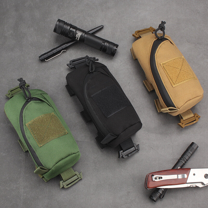 Zaino tattico cinturino militare EDC borsa per attrezzi borsa compatta per escursionismo all'aperto sport in esecuzione piccola borsa portatile di emergenza