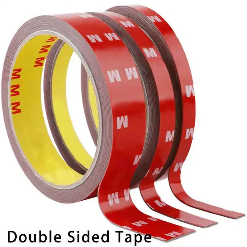 3Meters Double sided Tape Strong Permanent Acrylic Foam Adhesive Tape Sticker for Car Home Indoor High temperature