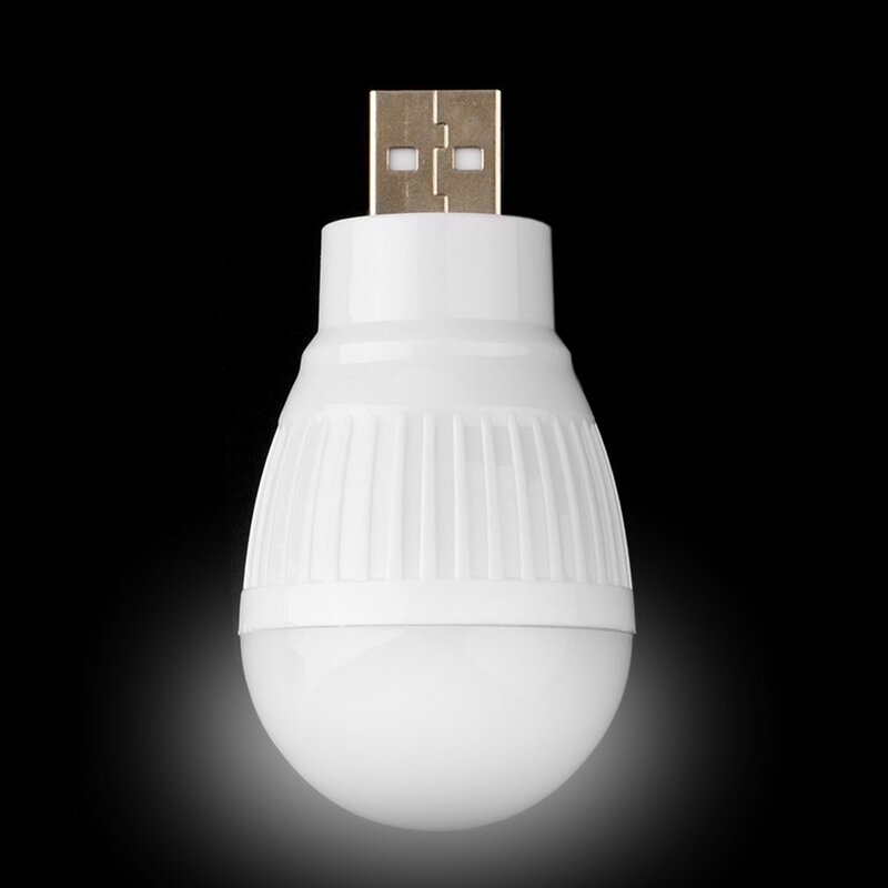 Minibombilla LED multifunción con USB, iluminación de emergencia para exteriores, lámpara de pared, ahorro de energía, 3w