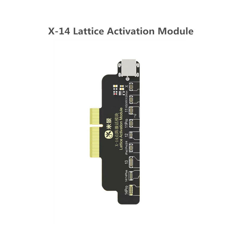 Mijing ZH01 Dot Matrix Flex Kabel Voor Telefoon 8-14 Pro Max Batterij Externe Platte Kabel Dot Projector Gezicht id Reparatie Module/Kabel