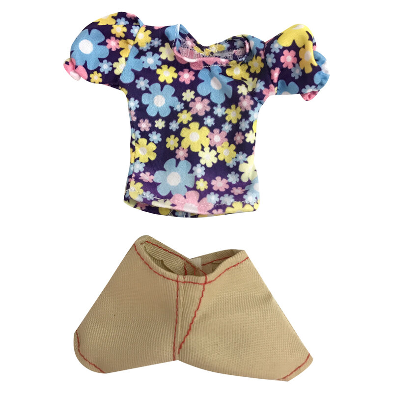 Nk Officiële Handgemaakte Shirt Prinses Party Shorts Outfit Mode Pak 1/6 Bjd Doll Kleding Voor Barbie Doll Accessoires