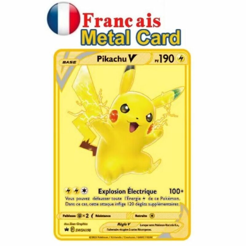 フランスのポケットモンスターカード,スペインの文字が付いたダブルポケモンカード