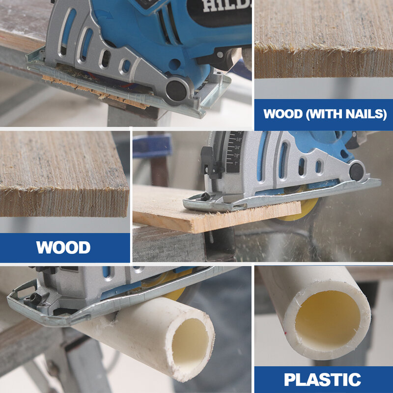 ハイドリル-硬質合金木工鋸刃、切削ディスク、木材、複合材料用24歯、ミニプラスチック、tct