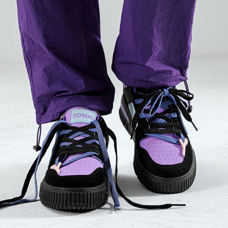 Zapatos informales de estilo coreano para hombre, zapatillas deportivas ultraligeras, suaves y amigables con la piel, zapatos ligeros para exteriores