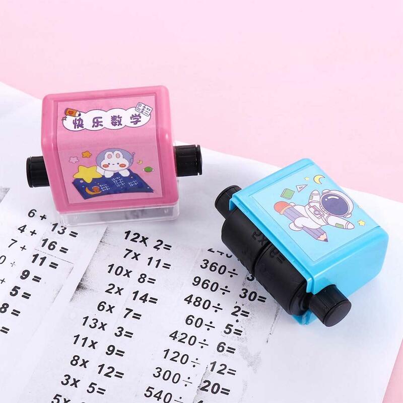 Stationery Multiplication Teacher Supplies Math Practice Roller Number Rolling Stamp Math Calculate Arithmetic Stamp