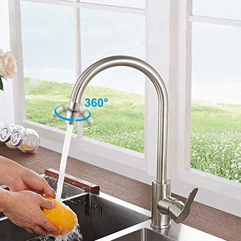 Küchen armatur Belüfter 360 drehen drehbar Ende Diffusor Innengewinde Wasserhahn Adapter sparen Energie Wasserhahn Belüfter Bad zubehör