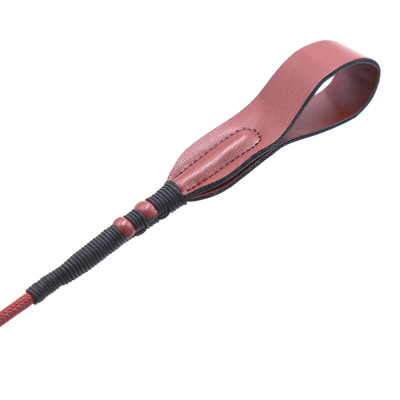 66CM Riding Crop PU Leather Whip Premium Quality Red Leather Crops Equestrianism Horse Whips