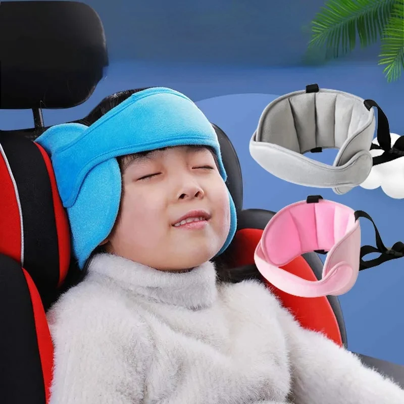Baby Autos itz Kopfstütze Kinder Befestigungs gürtel verstellbare Jungen Mädchen Schlaf Position ierer Baby Sicherheits kissen Kopfstütze für die Reise