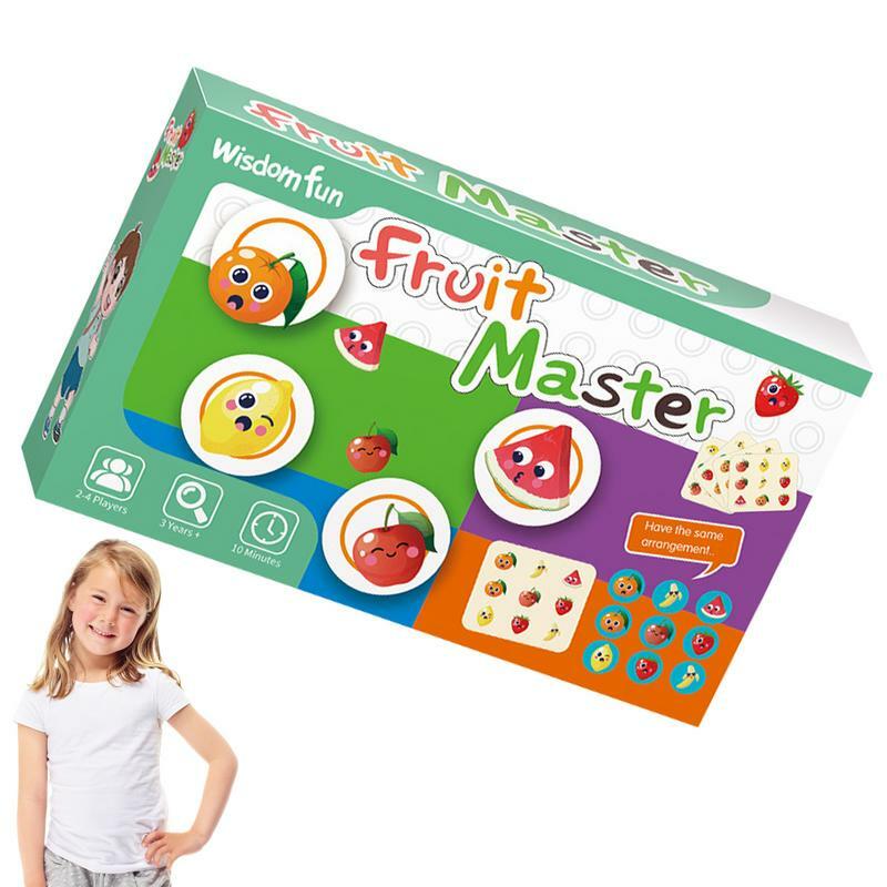 Настольная игра Детские карточные игры игра с памятью ярких цветов карточные игры для создания воображения рождественские пасхальные подарки для