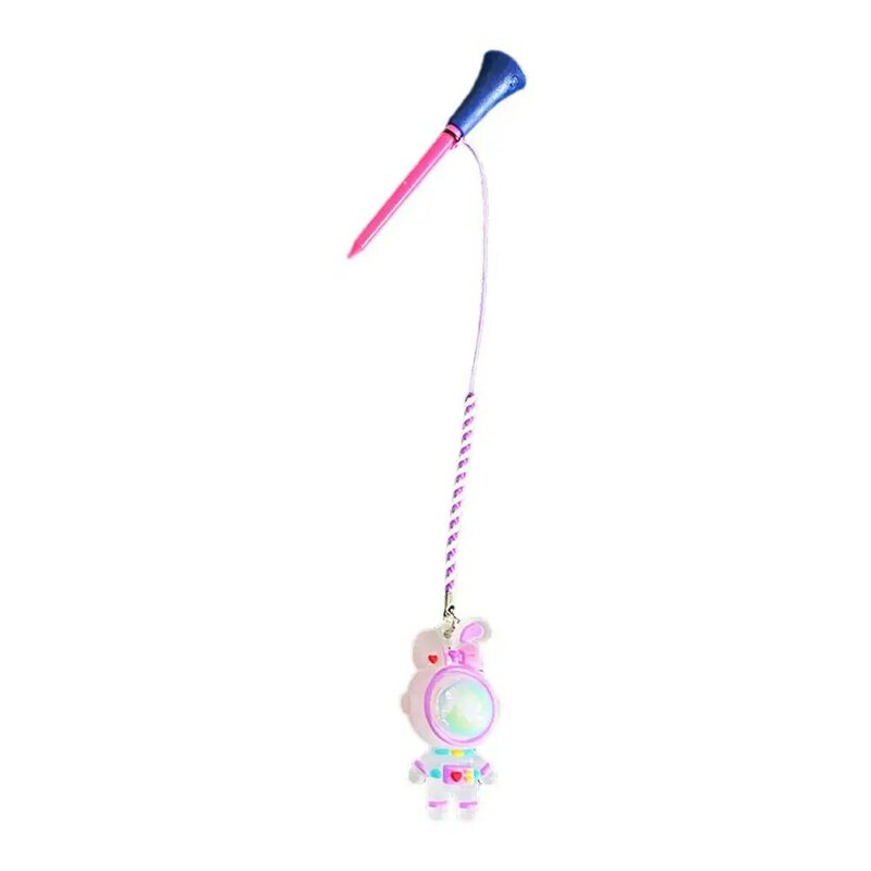 Golf Rubber Tees With Flashing Light Cartoon Cute Golf Golf Ball Rope Loss Outdoor With Accesso Golf Prevent Braided Tees H N2h1