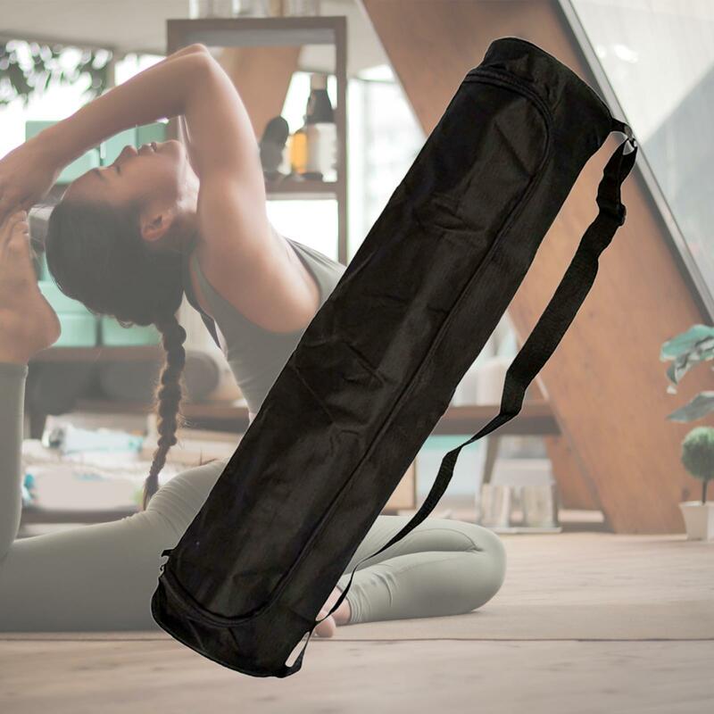 Yoga Mat Bag with Adjustable Strap Zip Gym Wear Resistant Washable