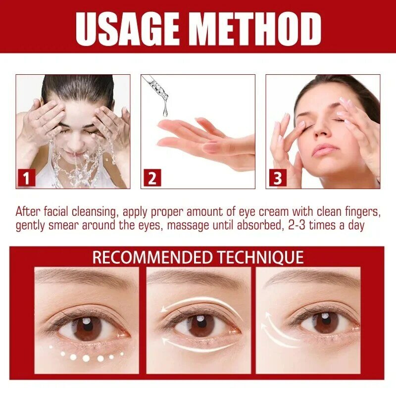 Milia Remover Essential Eye Serum efficace rimuove i granuli di grasso borse per gli occhi gonfiore Anti-particelle migliora il Cicle scuro 30ml