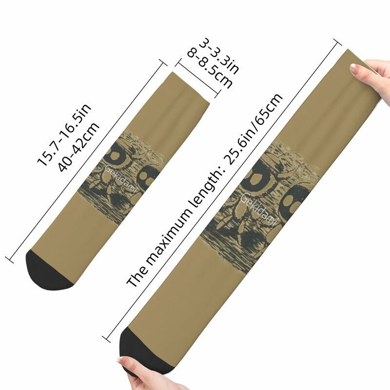 Hip Hop Vintage ICO Crazy calzini a compressione da uomo Unisex Astro Playroom Harajuku Pattern stampato divertente novità Happy Crew Sock