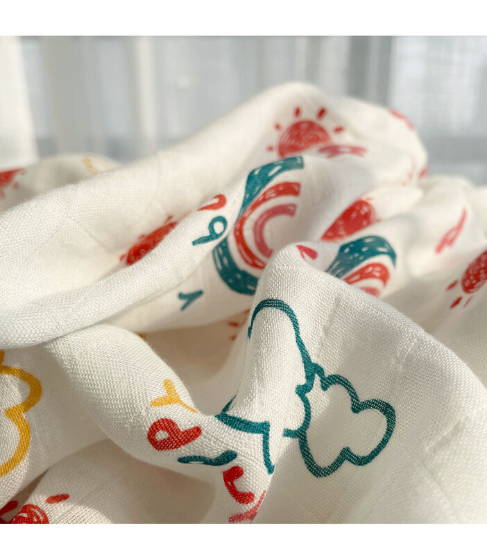 Classe de verão um cobertor do bebê algodão de bambu macio gaze swaddle swaddle envoltório colcha recém-nascido pacote única cama infantil acessórios