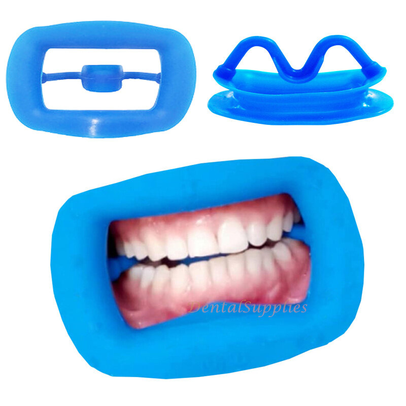 ทันตกรรมซิลิคอน3D Lip Cheek Retractor ทีี่เปิดปากแก้มขยายทันตกรรมจัดฟันวัสดุสิ้นเปลือง4สี