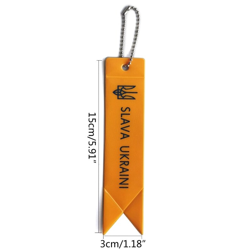 Traffic Safety Reflective Pendant Keyring Keychain Reflector for Outdoor Sports .