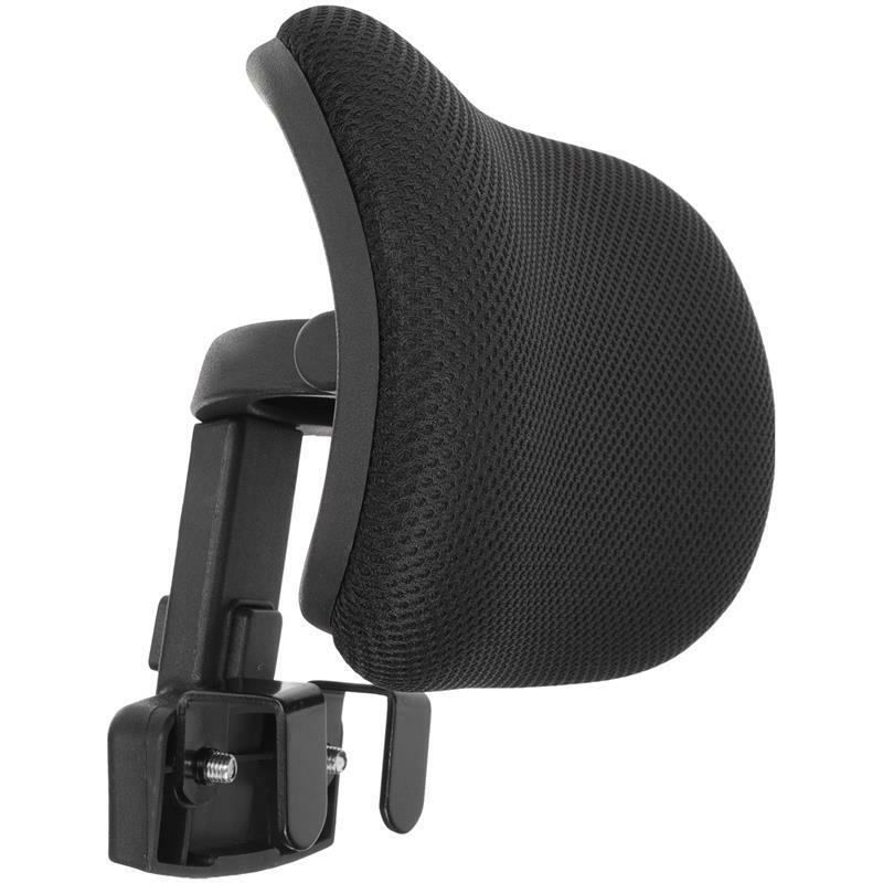 Altura ajustável Office Chair com Encosto de Cabeça, Encosto de Cabeça Respirável, Encosto de Cabeça para Cabeça, Indoor Desk Support