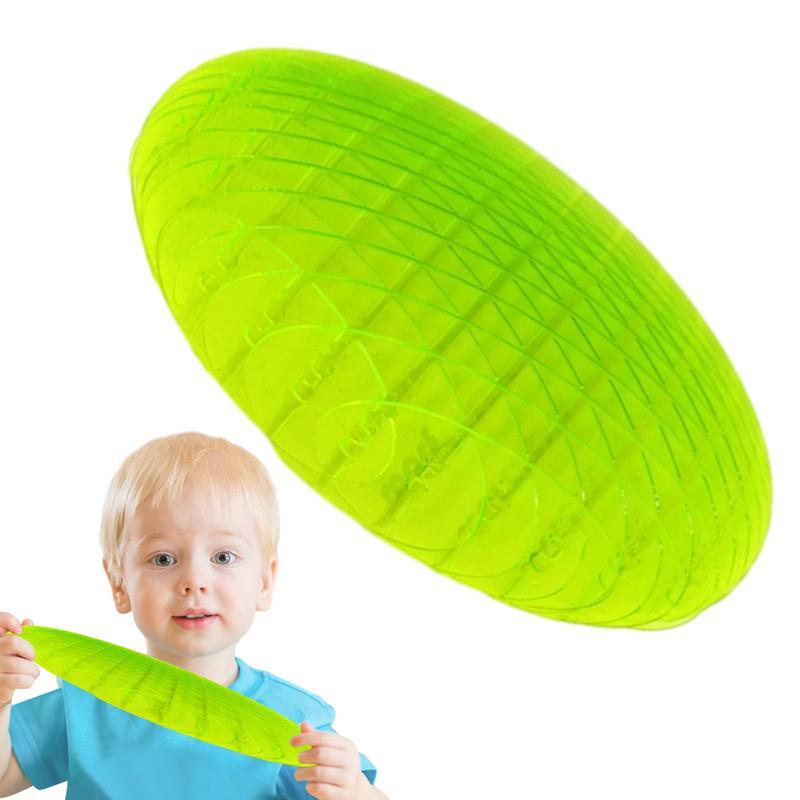 Worm Shaped Squeeze Toy para crianças, elástico, resistência Fidget Brinquedos, estresse sensorial, alívio da ansiedade, bola verde