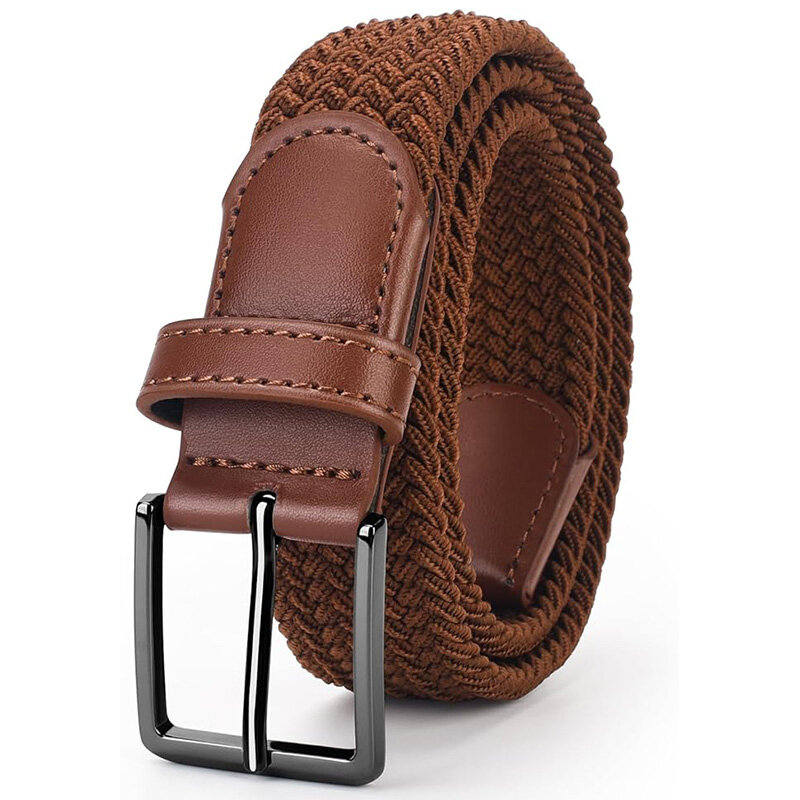 Cinturón trenzado elástico para niños, cinturón de béisbol para jóvenes, Golf, niños y niñas, 1 pulgada de ancho