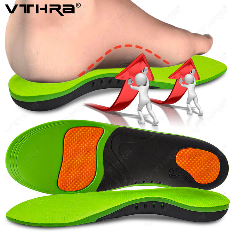 Piedi piatti supporto per arco X/O gambe piede piatto salute scarpe suole solette plantari soletta plantare per fascite plantare ortopedico Unisex