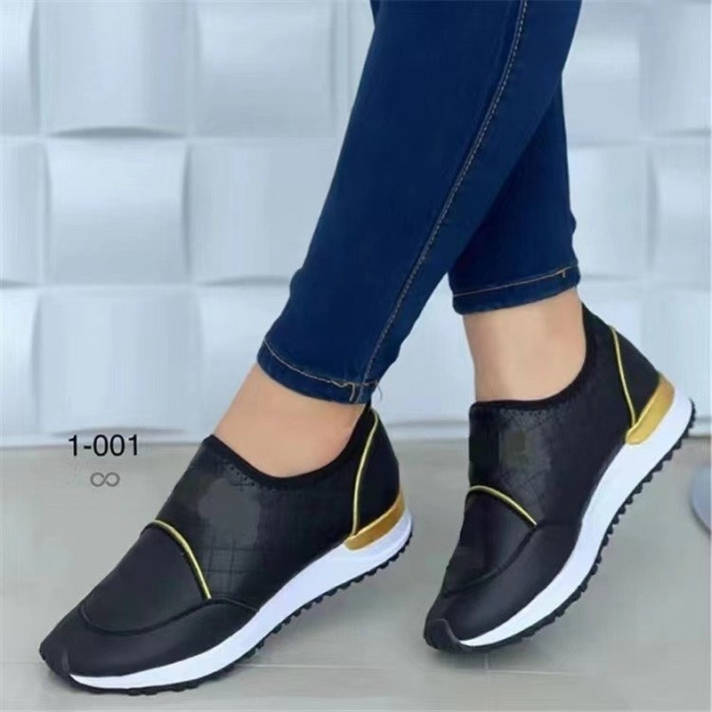 Women Sneakers Breathable Fashion Casual Sneakers Platform Shoes Lightweight Wedge Sneakers Ladies Vulcanized Shoes Zapatillas