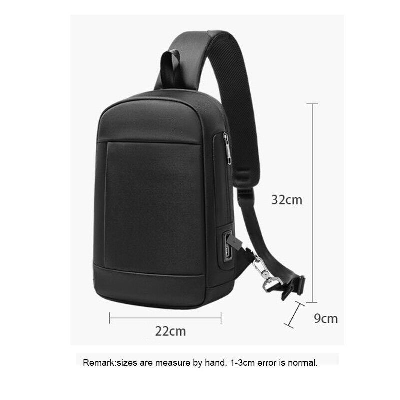 Новинка 2023, вместительная модная нагрудная сумка через плечо, легкий Водонепроницаемый повседневный рюкзак на одно плечо для занятий спортом на открытом воздухе и путешествий